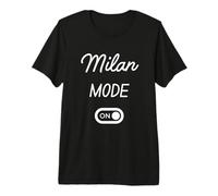 Mode Milan Activé Nom Drôle T-Shirt Haut de Gamme