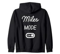 Mode Miles Activé Nom Drôle Sweat à Capuche