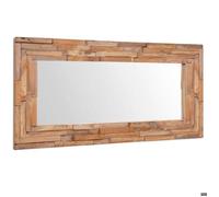 &Mode Miroir mural Suspendu - Miroir décoratif Teck 120x60 cm Rectangulaire Sale690435