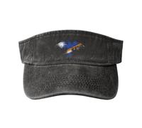 Mode Motorcycle Cap Drapeau des Îles Marshall D'Amérique Centrale Hip Pop Casquette Unique Visière Cap pour Voyages, Femme, Extérieur