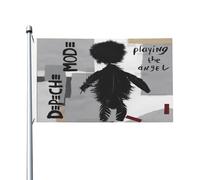 Mode Music De&PE & Che Band Drapeau imprimé directement sur vêtement Polyester durable Motif graphique accrocheur Bannière double face - 0,9 x 1,5 m