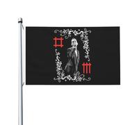 Mode Music De&PE&Che band face Depeche Mode 90x150 cm - Drapeau de jardin extérieur en polyester - Bannière murale déco maison - Accessoire concert pour fans de musique rock