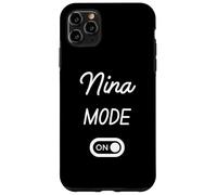 Mode Nina Activé Nom Drôle Coque pour iPhone 11 Pro Max