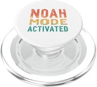 Mode Noé activé - Nom rétro Audacieux Noah Energy PopSockets PopGrip pour MagSafe