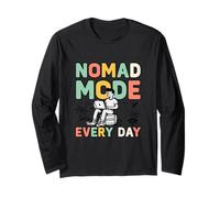 Mode Nomade Every Day Remote Work Lifestyle Design Manche Longue