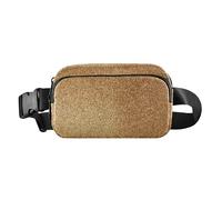 Mode Or Mignon Sac À Bandoulière Sacs De Taille Pour Femmes Hommes Multifonction avec Sangle Réglable Pour Voyage Gym Travail Mariconeras de Cintura para Hombre, Or Mode, Moderne, Or tendance,
