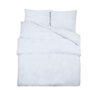 &Mode Parure de lit - Ensemble de housse de couette - Blanc 220x240 cm Microfibre Sale728823