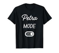 Mode Petra Activé Nom Drôle T-Shirt Graphique avec Valeur