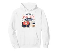 Mode Rentrée Activé École Cartable Enseignant Maîtresse Sweat à Capuche