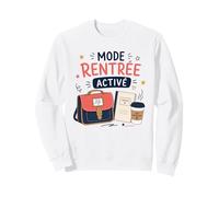 Mode Rentrée Activé École Cartable Enseignant Maîtresse Sweatshirt