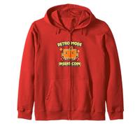 Mode rétro Pixel Gaming Low Res Life Still Loading Gamer Sweat à Capuche