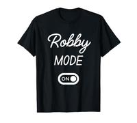 Mode Robby Activé Nom Drôle T-Shirt Graphique avec Valeur