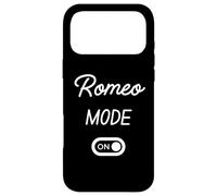 Mode Romeo Activé Nom Drôle Coque pour iPhone 17 Pro Max