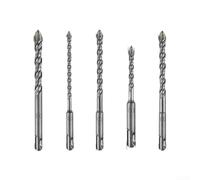 Mode rotatif pour foret cruciforme SDSPLUS avec pointe de précision à quatre bords et retrait efficace des copeaux pour une utilisation durable (12 x 160 mm)