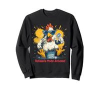 Mode rôtissoire activée drôle ménopause Poulet hénopause Sweatshirt