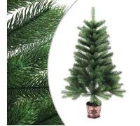 &Mode Sapin Décoration fêtes - Arbre de Noël artificiel aiguilles réalistes 65 cm vert Sale257464