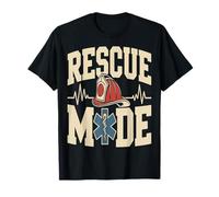 Mode Sauvetage Pompier EMS First Responder Pride T-Shirt