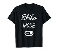 Mode Shika Activé Nom Drôle T-Shirt Graphique avec Valeur