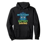 Mode Silencieux Introverti Humour d'économie d'énergie Sweat à Capuche