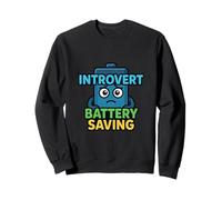 Mode Silencieux Introverti Humour d'économie d'énergie Sweatshirt