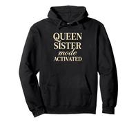 Mode Sister Queen Activated Big Sis Little Sis Sweat à Capuche