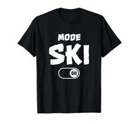 Mode Ski Activé Humour Citation Drôle Montagne Homme T-Shirt