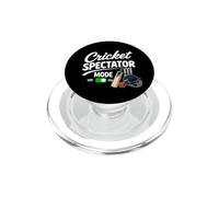 Mode spectateur de Cricket sur Le Design Amusant de Regarder Le Cricket PopSockets PopGrip pour MagSafe