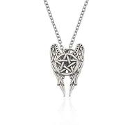 Mode Steampunk Inversé Pentagramme Pan Dieu Crâne Chèvre Tête Pendentif Colliers Satanisme Satanique Occulte Métal Bricolage Collier Ras De Cou F