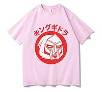 Mode T-Shirt MF Doom T-Shirt Manches Courtes Hommes Femmes Coton Adultes Décontracté Tee Shirt Neutre Détaché Coton T-Shirt Manches Courtes Hauts-Black||XXS