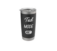 Mode Ted Activé Nom Drôle Gobelet isotherme en acier inoxydable double paroi