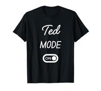 Mode Ted Activé Nom Drôle T-Shirt