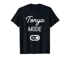 Mode Tonya Activé Nom Drôle T-Shirt Graphique avec Valeur