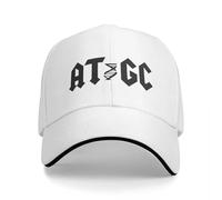 Mode Unisexe ATGC Biologie moléculaire Casquette Génétique Mode Casquettes décontractées Casquettes de Baseball Chassez Ajustable Hip Hop Étés Unisex Casquettes de Baseball Cadeau de Plein air