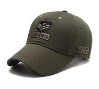 Mode US Air Force Hommes Casquettes de Baseball Sport Casquettes Tactiques Navy Seal Army Camo Snapback Hat Chapeaux de Soleil en Plein air Hip Hop Army Cap-Army Green