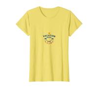 Mode Vacances Plage Tropicale Escapade détente T-Shirt, Femme, Citron, XXL