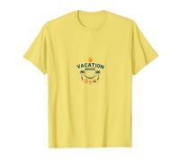 Mode Vacances Plage Tropicale Escapade détente T-Shirt, Homme, Citron, L