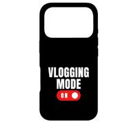 Mode VLOGGING sur Funny Content Creator Vlog Social Media Coque pour iPhone 17 Pro