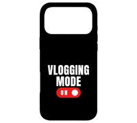 Mode VLOGGING sur Funny Content Creator Vlog Social Media Coque pour iPhone 17 Pro Max