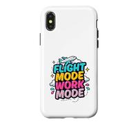 Mode vol Travail Style de Vie Design Coque pour iPhone X/XS