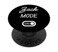 Mode Zack Activé Nom Drôle PopSockets PopGrip Adhésif