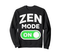Mode Zen sur drôle méditation spirituelle Humour Sweatshirt