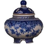 Mode158 The Qing Dynasty Kangxi Nouvel an Flower Match Flower Small Small en Porcelaine Antique Bogu Rack Collection