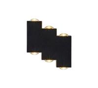 MODEBHD Applique Murale extérieure Haut et Bas éclairage extérieur Support de Lampe Murale étanche en Aluminium Design Moderne luminaire Haut vers Le Bas pour Porche Garage Jardin Patio