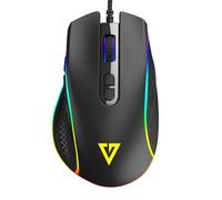 Modecom M-MC-VELES-100 Souris Noire Multicolore 12800 dpi