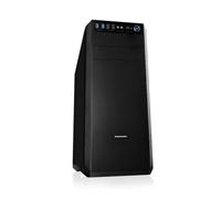 Modecom Boîtier PC OBERON Pro Silent – Tour ATX, sans alimentation, noir, USB/Audio G