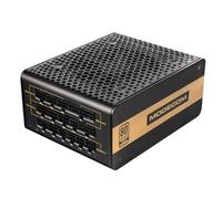 MODECOM Volcano 850 Gold Bloc d'alimentation modulaire certifié Gold Câble plat Puissance 850 W Haute efficacité énergétique Fonctions de protection multiples