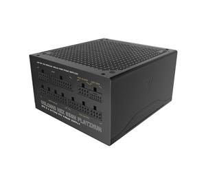 MODECOM Volcano HEX 850W Platinum ATX Bloc d'alimentation | Alimentation PC entièrement modulaire avec ventilateur de 140 mm | Bloc d'alimentation 80 Plus Platinum | Haute efficacité et fonctionnement
