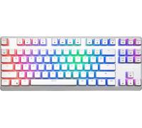 MODECOM TECLADO (Ingles) Volcano LANPARTY Pudding Edition RGB (OUTEMU Blue) Mechanical White