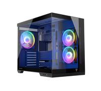 Modecom Volcano Panorama Apex ARGB 3F Gris - Boîtier PC Midi Tower ATX/micro ATX/Micro-ITX, 2x USB 3.2 Gen 1 Type-A, 1x USB 3.2 Gen 2 Type-C