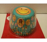 Modecor - Caissettes Cupcakes SMILEY - D7cm (50pcs)